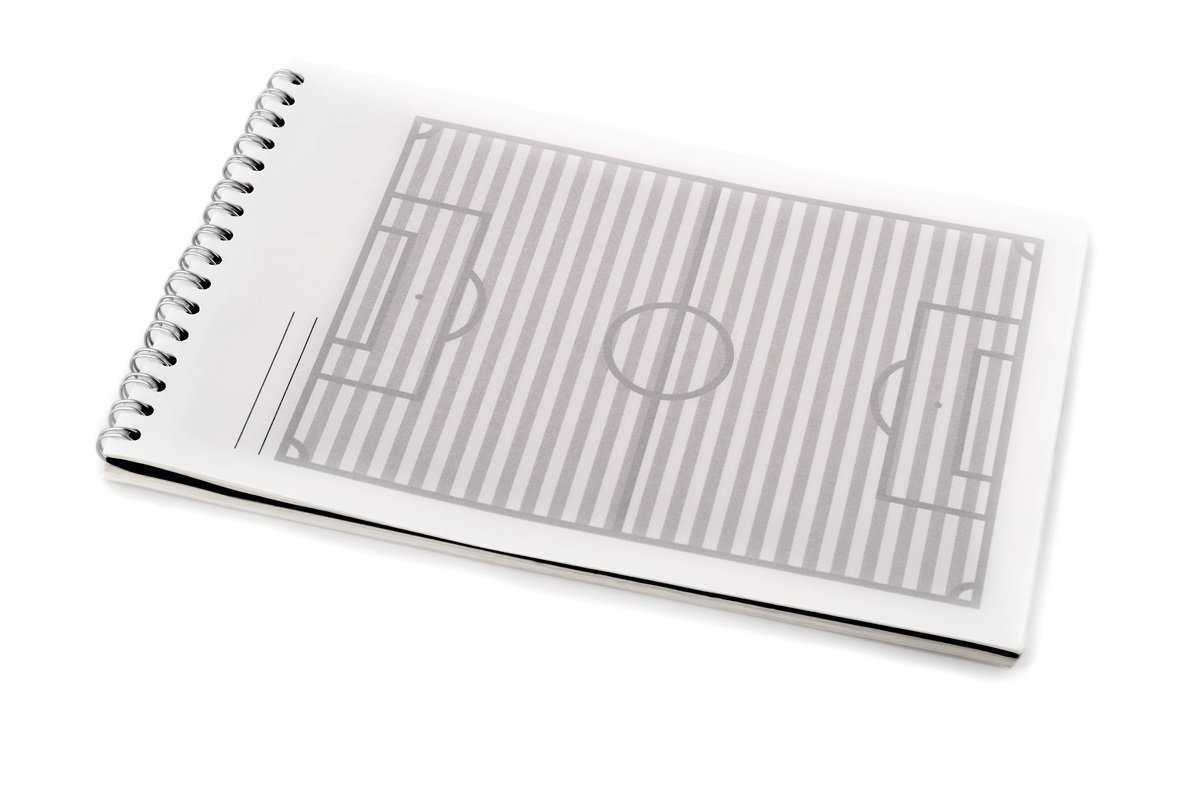 A football notepad