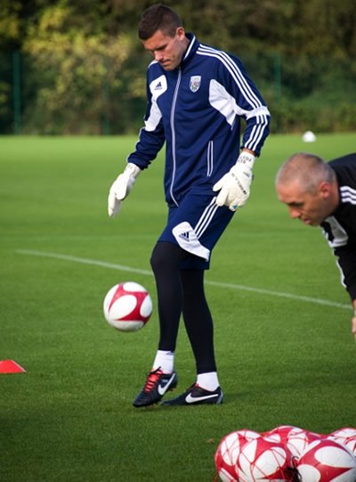 Ben Foster training with Diamond Pro Trainer Football